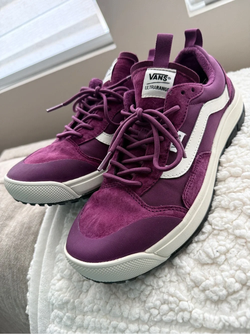 Vans Ultrarange Cold Weather Ultra Cushion Shoes Purple Men's 9.5